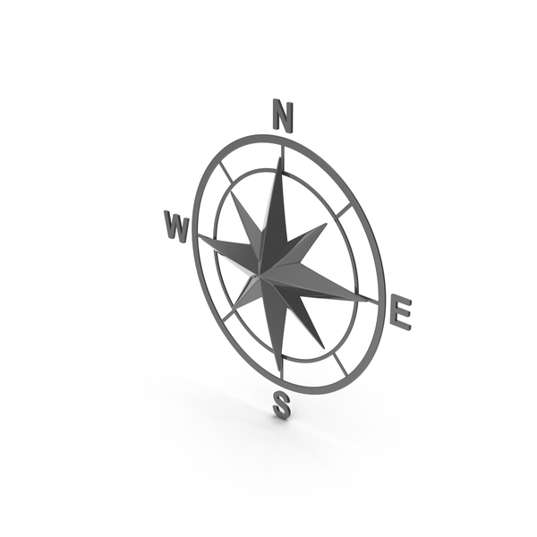 Black Compass Rose PNG & PSD Images