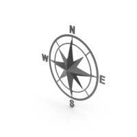 Black Compass Rose PNG & PSD Images