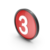 Red Button 3 PNG & PSD Images