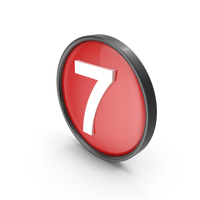 Red Button 7 PNG & PSD Images