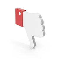 Red Dislike Symbol PNG & PSD Images