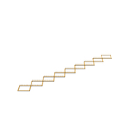 Gold Spike Strips PNG & PSD Images