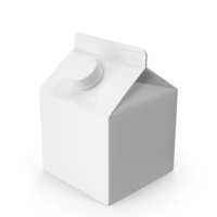 Milk Box White PNG & PSD Images