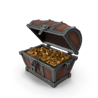Stylized Treasure Chest PNG & PSD Images