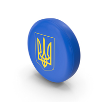 Circular Ukraine Coat Of Arms PNG & PSD Images
