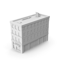 Monochrome Apartment Building PNG & PSD Images