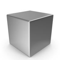 Silver Cube PNG & PSD Images