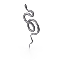 Silver Snake Decor PNG & PSD Images