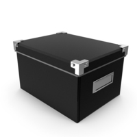 Black Leather Box PNG & PSD Images