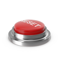 Reset Push Button Red PNG & PSD Images