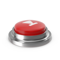 Push Button Red Symbol Go End PNG & PSD Images