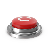 Red Return Symbol Push Button PNG & PSD Images