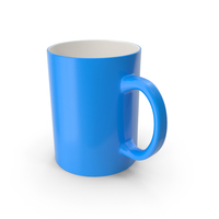 Blue and White Cup PNG & PSD Images