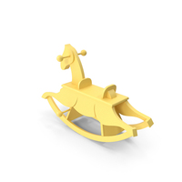 Yellow Toy Horse PNG & PSD Images