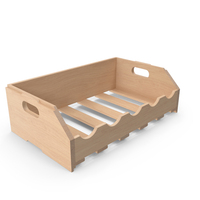 Beech Wood Bottle Rack PNG & PSD Images