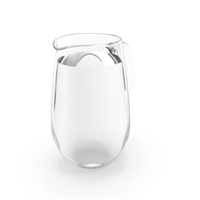 Glass Jug Hook Handle With Water PNG & PSD Images