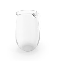 Glass Jug With Hook Handle PNG & PSD Images