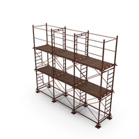 Old Scaffoldings Modular 3x3 PNG & PSD Images