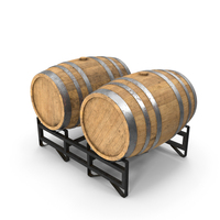 Barrel Wood Rack PNG & PSD Images