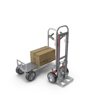 Hand Truck Opened And Folded PNG & PSD Images