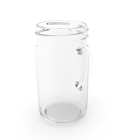 Mason Jar With Handle PNG & PSD Images