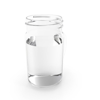 Mason Jar With Handle Full PNG & PSD Images