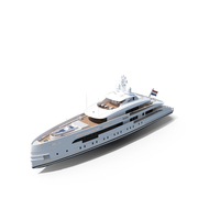 Heesen Home Luxury Yacht Dynamic Simulation PNG & PSD Images
