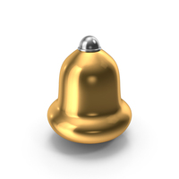 Cartoon Bell Gold and Silver PNG & PSD Images