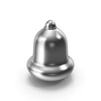 Cartoon Bell All Silver PNG & PSD Images