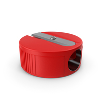Round Red Pencil Sharpener PNG & PSD Images