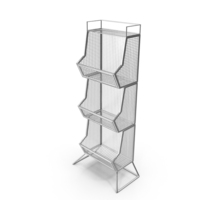 Vertical Steel Shelf PNG & PSD Images