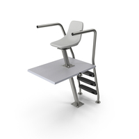 Swimming Pool Lifeguard Chair PNG & PSD Images