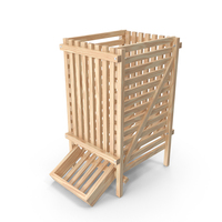 Wooden Vegetable Rack PNG & PSD Images
