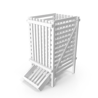 Wooden Vegetable Rack White PNG & PSD Images