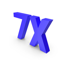 Blue 7X Symbol PNG & PSD Images
