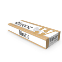 Carton Cigarettes Box Winston PNG & PSD Images