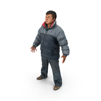 Jeremy Casual Winter Pose PNG & PSD Images