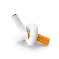 Cigarette Tied In A Knot PNG & PSD Images