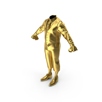Gold Lantern Sleeves Shirt With Vest Short Pants And Shoes PNG & PSD Images