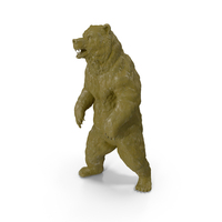 Bear Statue Iron PNG & PSD Images
