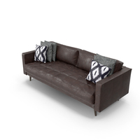 Leather Sofa PNG & PSD Images