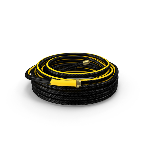 Black Garden Hose PNG & PSD Images
