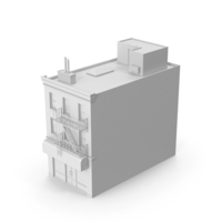 Monochrome Apartment Building PNG & PSD Images