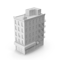 Monochrome Apartment Building PNG & PSD Images