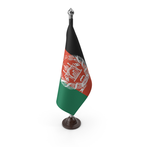Afghanistan Cloth Flag Stand PNG & PSD Images