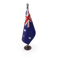 Australia Cloth Flag Stand PNG & PSD Images