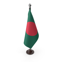 Bangladesh Cloth Flag Stand PNG & PSD Images