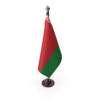 Belarus Cloth Flag Stand PNG & PSD Images