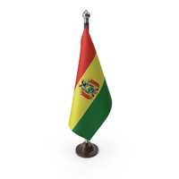 Bolivia Cloth Flag Stand PNG & PSD Images