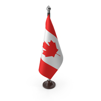 Canada Cloth Flag Stand PNG & PSD Images